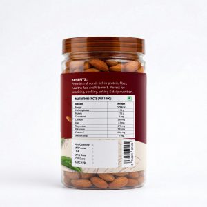 🌰 Premium Almond Jar – Pure, Crunchy & Nutrient-Rich Delight 🌰 - Image 3