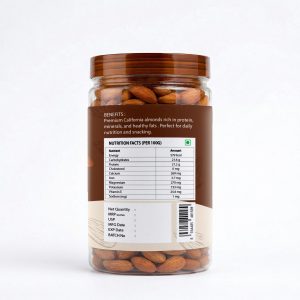 🌰 Premium California Almonds Jar – Imported Crunch, Superior Quality 🌰 - Image 3