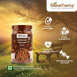 🌰 Premium California Almonds Jar – Imported Crunch, Superior Quality 🌰 - Image 6